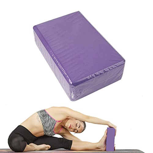 Yoga Block,Eva Foam Blocks Supportive Yoga Brick Soft Non-Slip Exercise Blocks, Yoga Accessories for Stability, Balance, Deepen Stretches