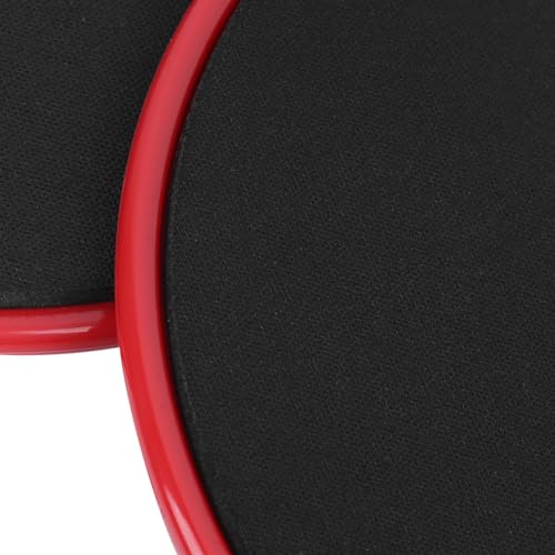 4 Pack Fitness Discs ABS Slider Plates for Full Body Workout Core Training Balance Exercise Home Gym Equipment Non Slip Surface 17.7cm Diameter