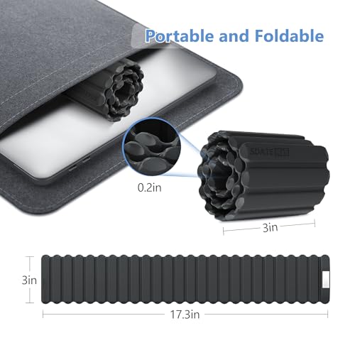Wrist and Ankle Weights for Women & Men 2 Pack (1lb Each), Adjustable Silicone Wearable Arm & Leg Weights for Pilates, Gym, Yoga, Cardio, Strength Training - color: Magnetic Black