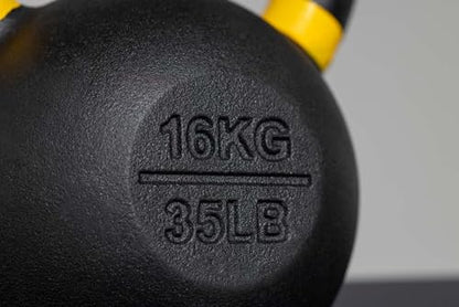 REP Fitness Kettlebell Set and Singles, 4kg to 24kg, 9lb to 53lb Weight Range, Cast Iron, Strength Exercise Training, Home Gym, Power Workout Equipment, Free Weights, Dumbbell Alternative - style: 18 kg