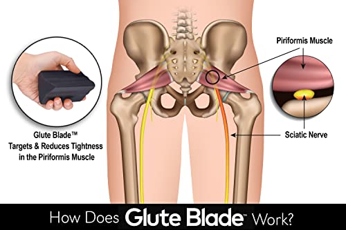 Piriformis Massage Roller, Hard Density - style: Hard Density