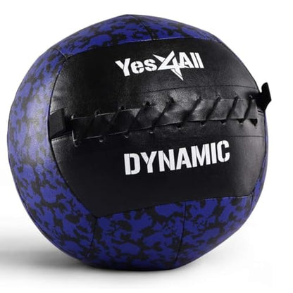 Yes4All 4SKQ Wall Ball, Soft Medicine Ball, 11.0 lbs (5 kg), for Core Training and Workouts
