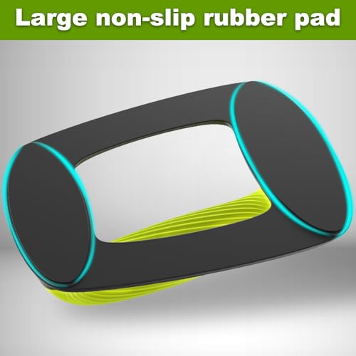 Push Up Bars, Ergonomic Pushup Handles for Home Gym Training - color: B: Neon Green