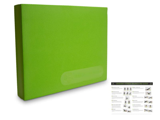 Balance Pad Foam Board Stability Cushion Exercise Trainer for Balance, Stretching, Physical Therapy, Mobility, Rehabilitation and Core Strength Training - color: Green