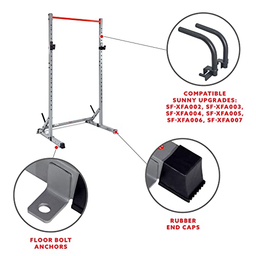 Sunny Health & Fitness Power Rack for Total-Body Home Gym Strength Workouts
