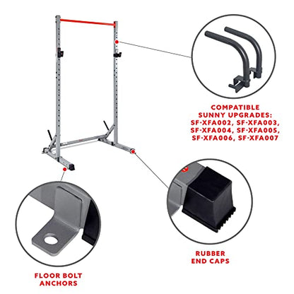 Sunny Health & Fitness Power Rack for Total-Body Home Gym Strength Workouts