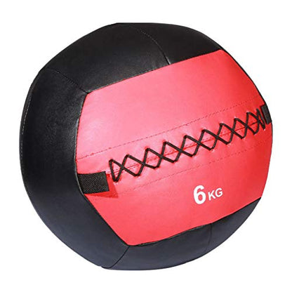 Medicine Ball Weighted Slam Wall Ball for Cardio Workout and Core Training – Ideal for Squat, Lunge, and Partner Toss, 1kg-10kg (9kg 6KG) - size: 6KG