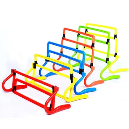 Yiju 5 Pieces Football Training Hurdles Physical Training Obstacles Practical Physical Training Barrier for Basketball Training