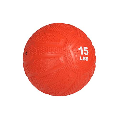 PRISP Weighted Rubber Medicine Ball - Weight Ball for Strength Exercises and Fitness Workouts