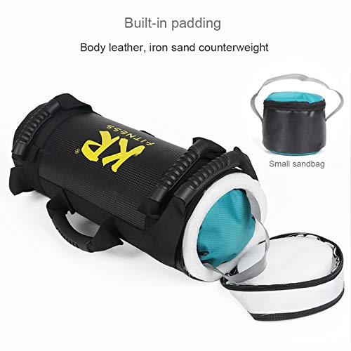 5-30 kg Sandbag Training Filled Weight Sand Power Bag, Weight-Adjustable Fitness Powerbag Sandbag, for Weightlifting, Running, Sports and Powerlifting