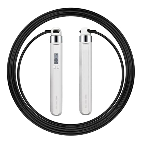 Digital Counting Jump Rope Electronic Skipping Ropes with Counter Adjustable Calorie Workout Fitness Equipment Indoor Outdoor