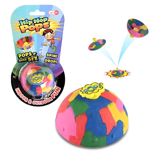 Bounce Bowls Camouflage - Bupduq Fidget Toy for Kids & Adults Spinning Stress Relief, Pop Up Game for School, Party & Intelligence Development - Perfect Anxiety Toy - size: 1 Piece Bouncing Bowl