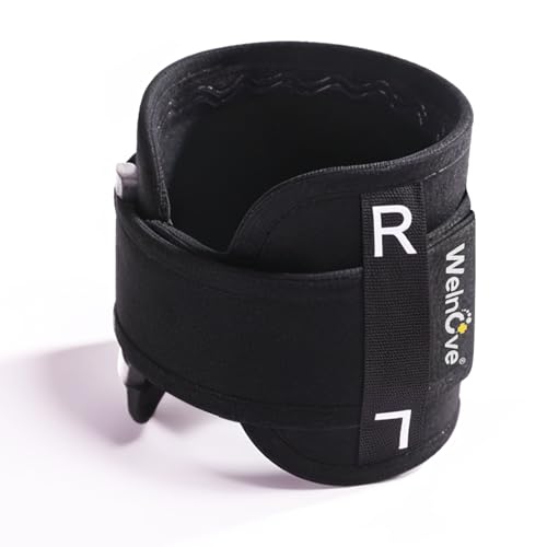 Welnove Sciatic Nerve Brace for Pain Relief – Pressure Pads for Targeted Compression. Relieve Sciatic Nerve, Lower Back, and Hip Pain with Adjustable Knee Support. Unisex and Comfortable for Daily Use