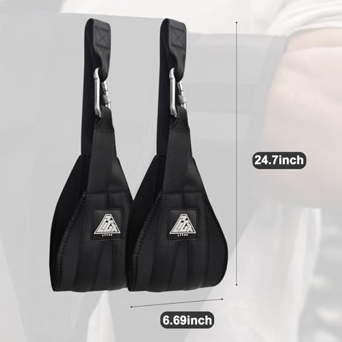 Ab Straps for Pull Up Bar: Hanging Abdominal Ab Sling Straps for Arm Pull up Workout Support for Training Knee and Leg Raises at Home & Gym