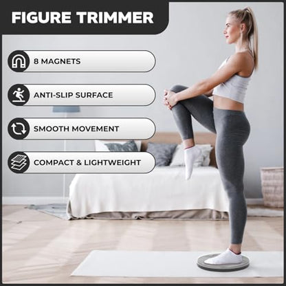 Ab Twister Board for Exercise Waist Twisting Disc Acupressure Nodes