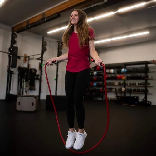 Muay Thai 3.0 Weighted Jump Rope for Men & Women - Professionally Designed for High-Intensity Training | Muay Thai, MMA & Fitness Jump Rope - Full Body Workout Weighted Rope