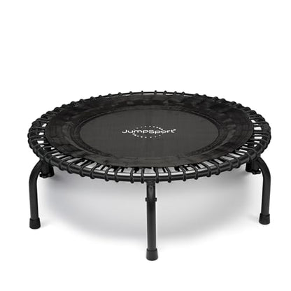 JumpSport 39" Premium Fitness Trampoline Exercise Rebounder 30 Adjustable Bungees 275 lb Wt. Rating - style: JumpSport 350f