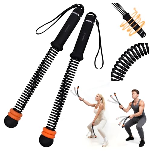 Portable Ropeless Battle Ropes for Men & Women,Adjustable Weights Cordless Battle Ropes for Home Gym,Exercise Ropes with Variable Resistance,for Strength & HIIT(Black) - color: Black