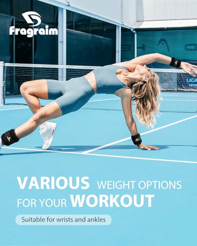 Ankle Weights, 1/2/3/4/6/8/10 LB 1 Pair Wrist Leg Arm Weight for Women, Men - color: Black, size: 1.5 lbs x2