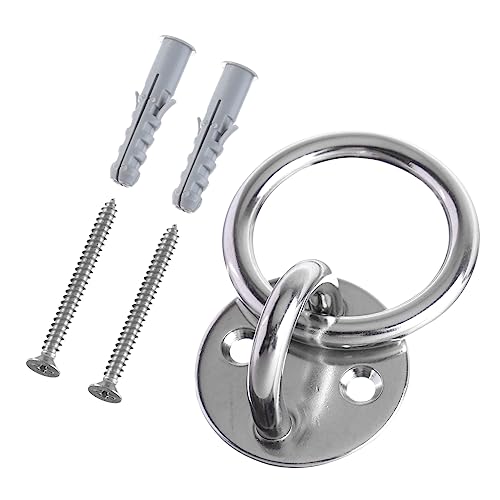 Ceiling Hooks for Yoga Suspension Trainer Ceiling Anchor Mount Fixed Disk for Yoga Gymnastics Rings