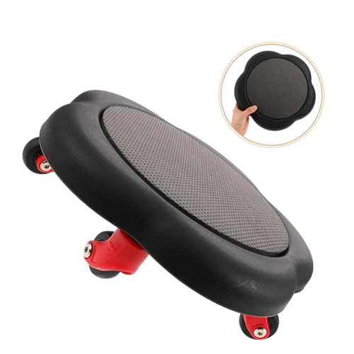 HEMOTON Five-Wheel Ab Roller Wheel for Abdominal Workouts Dual Sided Fitness Sliders with Non-Slip Grip Portable Core Strength Trainer for Home and Travel