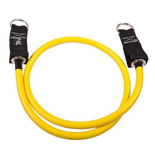 GoFit Resistance Training Power Tubes - color: Yellow, size: 70-Pound