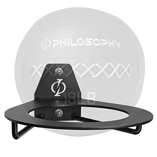 Philosophy Gym Wall Mounted Exercise Ball Holder, Medicine Ball Storage Shelf