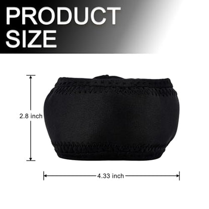 Durable Neoprene Dumbbell Head Covers 4 Pack Protect Your Floors and Weights Compatible with 3.93 Inch Coated Dumbbells 7 10 15 20 lbs