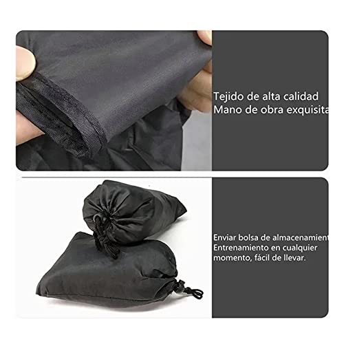 HERCHR Running Umbrella, Speed Resistance Parachute with Adjustable Strap Black Running Speed Chute Parachute for Acceleration Training