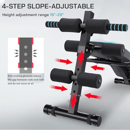 Sit up Bench Adjustable - color: Blue
