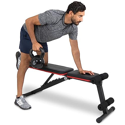 ProsourceFit Weight Bench for Weight Training and Full Body Workout for Home and Gym Fitness