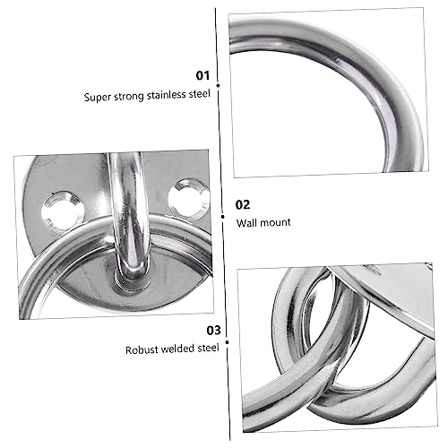 balacoo Ceiling Anchor Fixed Disk Wall Mount Suspension Trainer Bracket Gym Equipment for Home