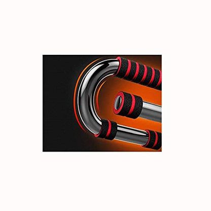 Push-up bracket -Crown Sporting Goods Incline Bar Stands with Foam Comfort Grips