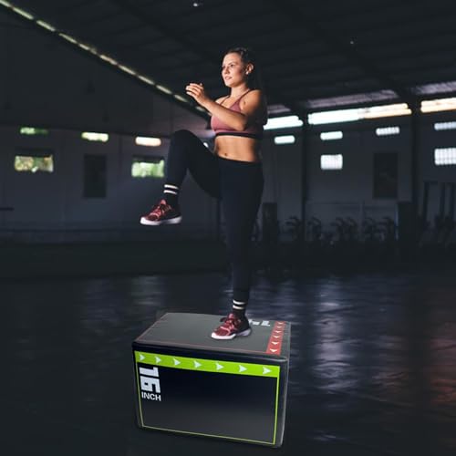 Jump Box – EPE Sponge 40x30x35cm | Plyometric Jump Box | Jumping Box1 | Fitness Training for Strength, Agility, Cross Training, Home Gym, Workout, and Daily Exercise Use