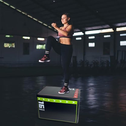 Jump Box – EPE Sponge 40x30x35cm | Plyometric Jump Box | Jumping Box1 | Fitness Training for Strength, Agility, Cross Training, Home Gym, Workout, and Daily Exercise Use