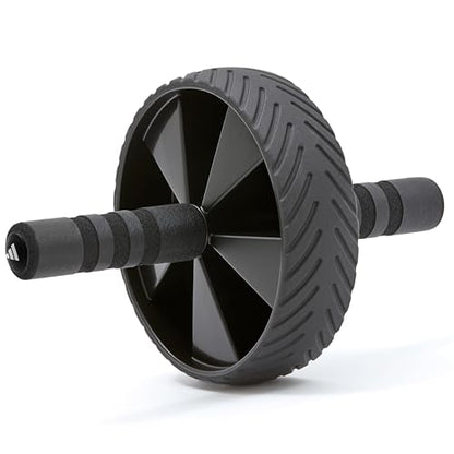 Adidas ADAC-11404-1 Ab Wheel Foam Roller, Abdominal Roller, Abdominal Training, Myofascial Release