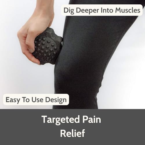 ACTIVATOR - The Better Massage Ball for Myofascial Release, Trigger Point Therapy, Acupoint & Yoga. Foot Massage, Physical Therapy & Lacrosse Ball in One. 3 Surfaces for Advanced Muscle Release