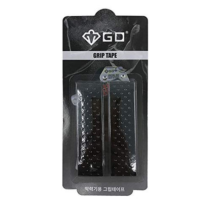 GD Grip Tape Hand Gripper Strengthener Non-Slip Training Handle Wrap - color: Black