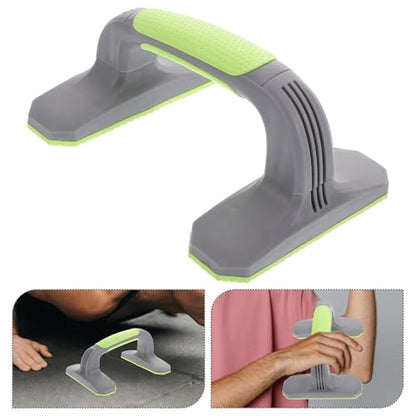 BESPORTBLE 2Pcs Push Up Bars for Floor Non-Slip Plastic Handles Strength Training Pushup Stands Home Gym Equipment for Fitness Workout