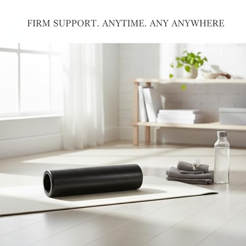 EPP Foam Roller, High-Density Firm Support for Yoga and Stretching, Compact 11.8 x 5.9 Inch Design (1 PC)