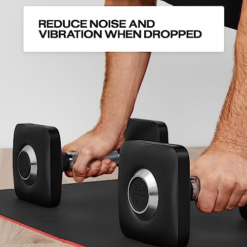Peloton Dumbbells | Ergonomically Designed Pair of Cast Iron Weights with Urethane Coating and Non-Slip Grip, Available in Set of Two - style: F. 30lb