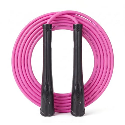 YUEDONG Women's Silent Jump Rope for Fitness, Apartment Friendly Adjustable PVC Exercise Rope, Tangle-Free Skipping Rope with Ergonomic Grip for Home Workout, Cardio, Weight Loss and Fat Burning - color: BLACK