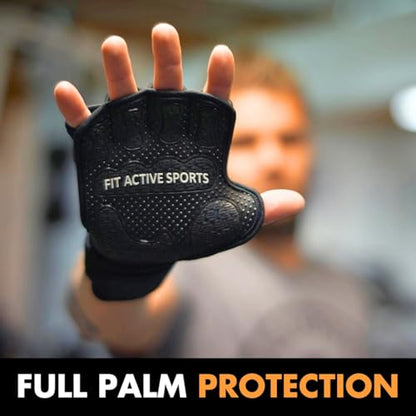 Gripper Weight Lifting Gloves with Wrist Wraps - Extra Grip & Padding for Lifting, Gym Workout, Cross Training Fitness, & Weightlifting. for Men & Women. No Calluses - size: Small