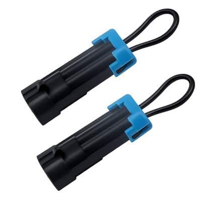 2PCS Car Seat Belt Bypass, Vehicle Seatbelt Harness Override Seat Bypass Connector Plug, Automotive Seat Belt Harness Override Accessories, Compatible with RZR Ranger 570-1000 XP