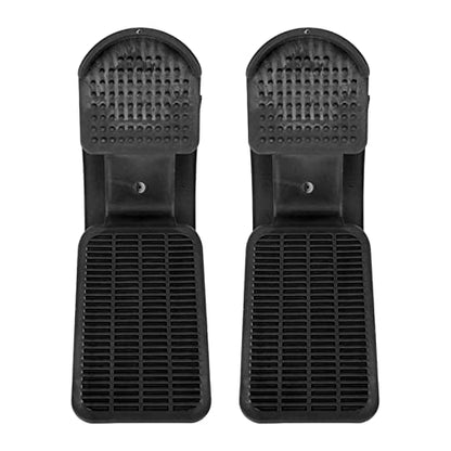 2 Pcs Calf Stretching Board Incline Board Calf Stretcher Ankle Foot Incline for Foot Stretch Training Knee Rescuer Yoga - color: Black