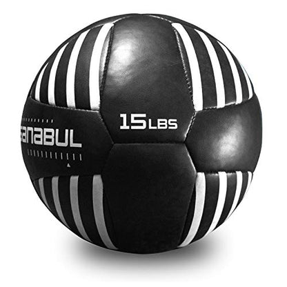 Sanabul Lab Series 14-inch Medicine Ball for Exercise Cross Training Essential Core Workouts and Explosive Fitness Exercises Weighted Ball