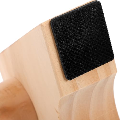 Wooden Push up Bars Parallettes Calisthenics Bars Beech Wood Floor Pushup Handles for Men and Women Strength Training and Bodyweight Exercise Equipment (30cm, 2pcs)