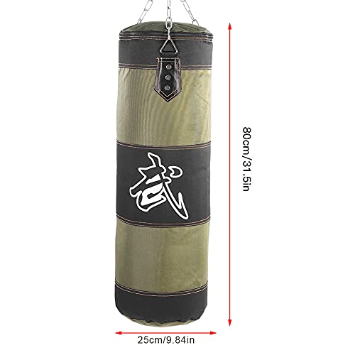 Fitness Sandbags,Boxing Punch Bag Heavy Duty Punching Bag,Empty Training Boxing Hook Kick Sandbag Fight Karate Punch Punching Sand Bag Sandbag for Boxing Training Fitness Sandbag