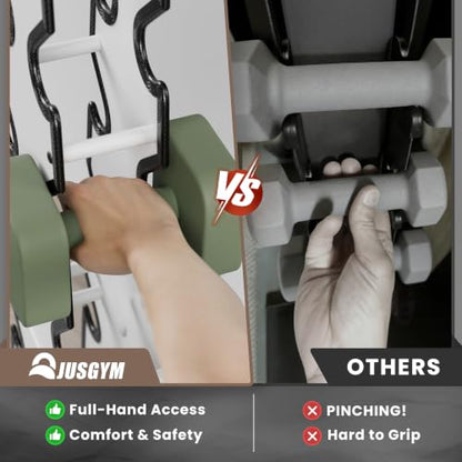 Dumbbell Rack Stand Only, 7-Tier | 5-Tier | 3-Tier Weight Rack for Dumbbell - color: White, size: 7 Tier