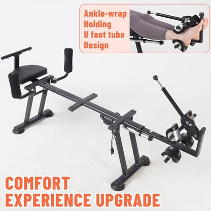 Electric Spinal Decompression Table, 400 LBS Heavy Duty Motorized Full Body Traction Table, Non-Inversion Spine Stretcher Bench for Safe Daily Use